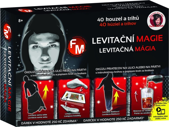 Trylleskole – levitationsmagi med 75 tricks + gave