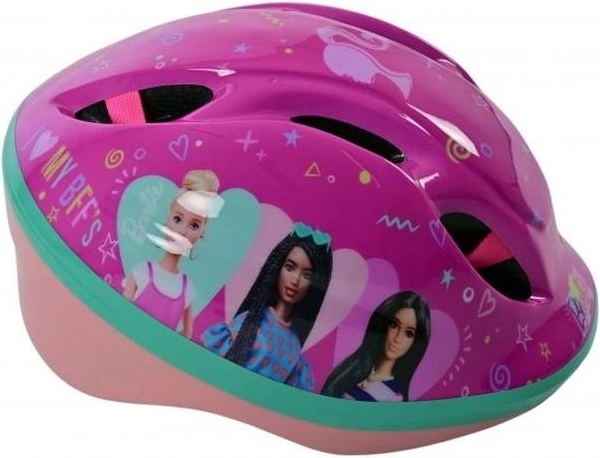 Barbie børnecykelhjelm til cykel og løbehjul 52–56 cm