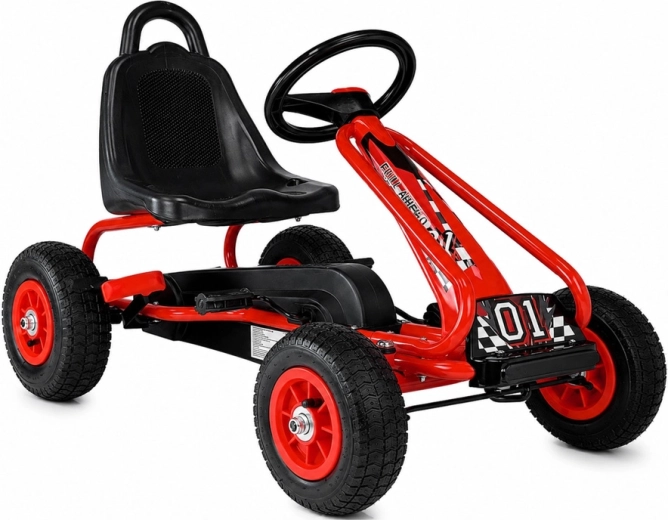 Rød pedal gokart til børn
