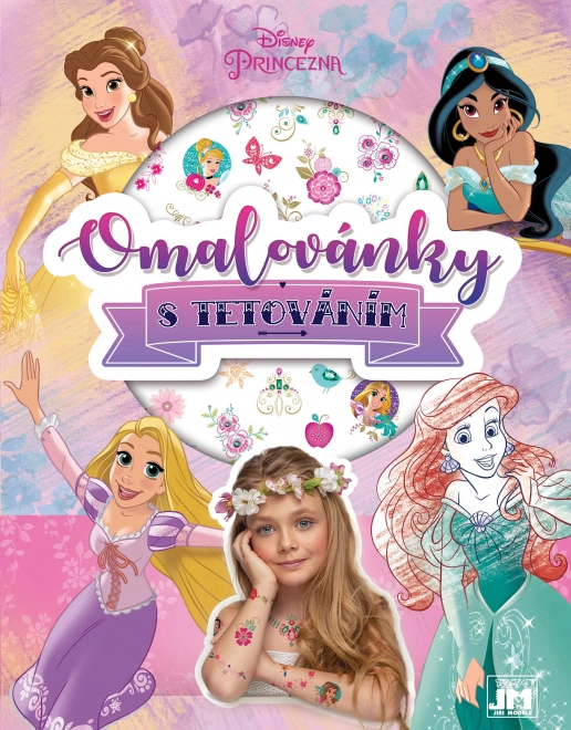Malebog med Disney-prinsesser og tatoveringer