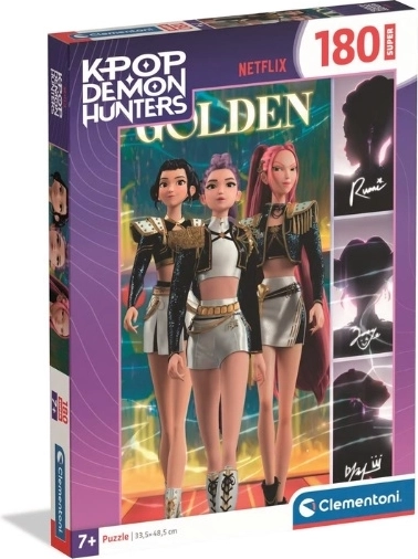 Clementoni puslespil Super K‑Pop Demon Hunters 180 brikker