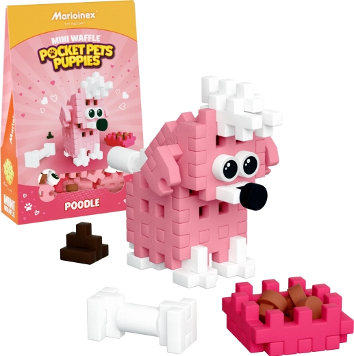 Byggesæt Mini Waffle Pocket Pets – puddel