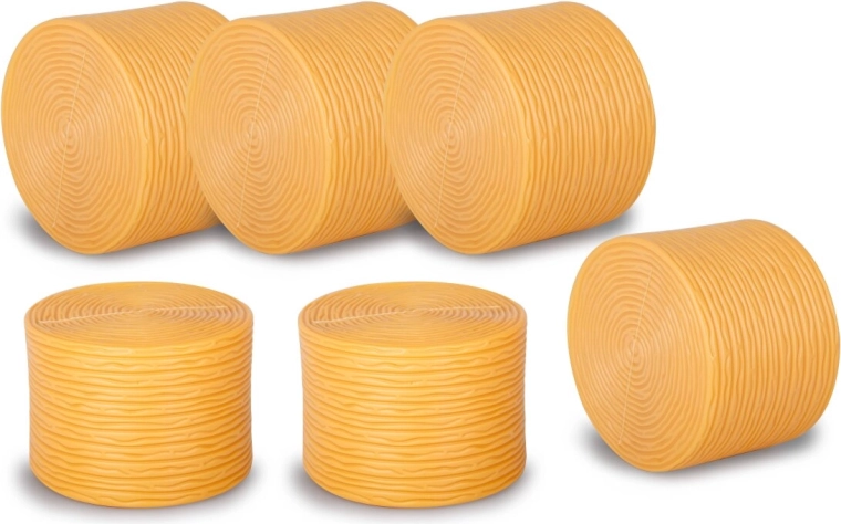 JAMARA store runde halmballer, 6 stk.
