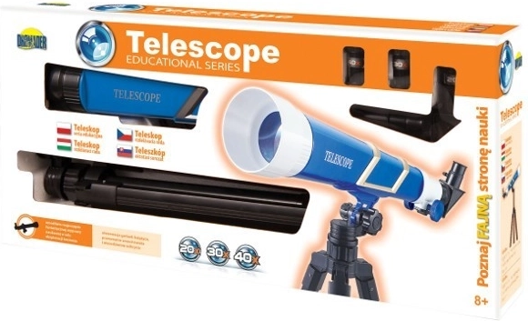 Teleskop med tre objektiver