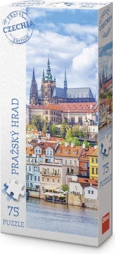 Dino panoramapuzzle, turistudgave Tjekkiet – Prags borg (75 brikker)