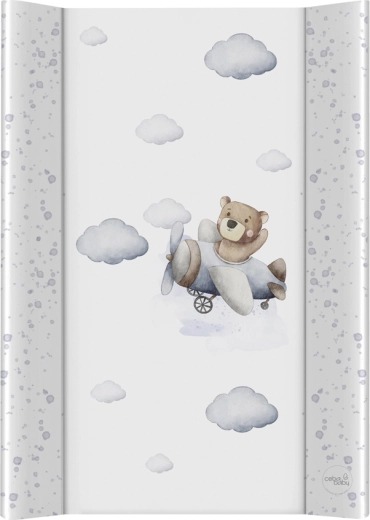 Ceba Baby fast puslepude til tremmeseng Ultra Light Pilot Bear 50 × 70 cm