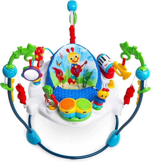 Baby Einstein hoppegynge og aktivitetscenter 2-i-1 Neighborhood Symphony