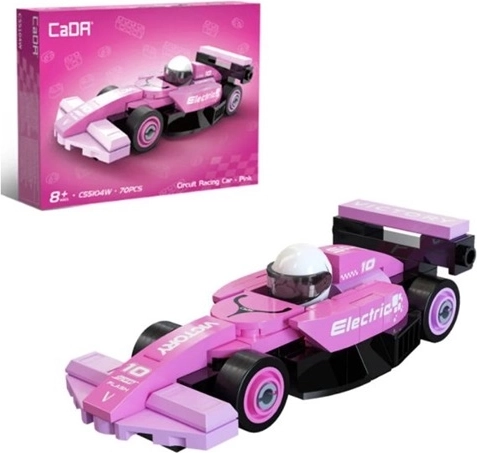 Cada byggesæt Circuit racing car – pink sportsvogn