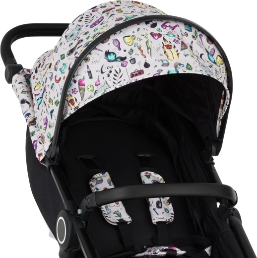 Petite&Mars kaleche til klapvogn Street+/Street2 Limited 100 Tattoo