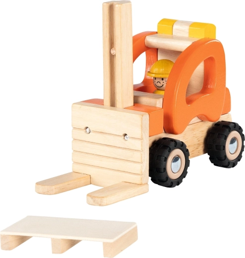 Trægaffeltruck med palle – 1 stk.