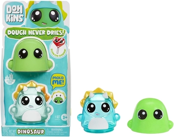 MGA DohKins dinosaur – figur med duftende modellervoks 120 g