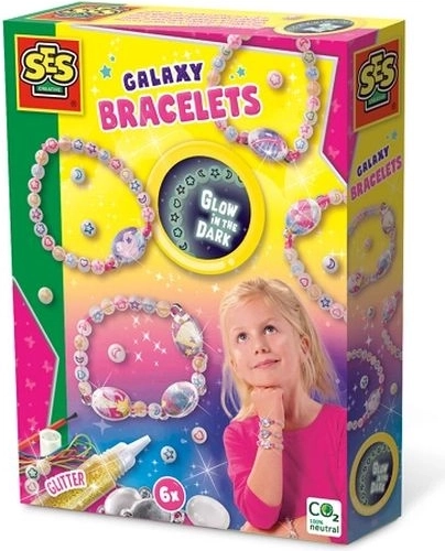 SES selvlysende armbånd i mørke