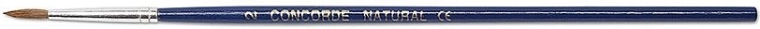 Skole rund pensel med fårehår CONCORDE nr. 2