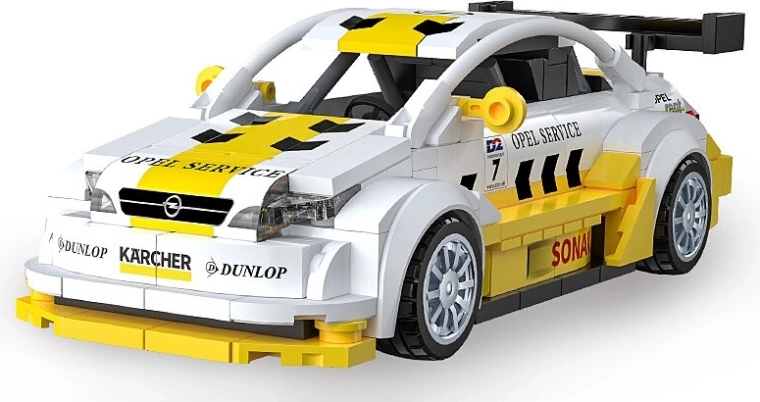 Byggesæt CaDA Opel Astra V8 Coupé 1:24 hvid