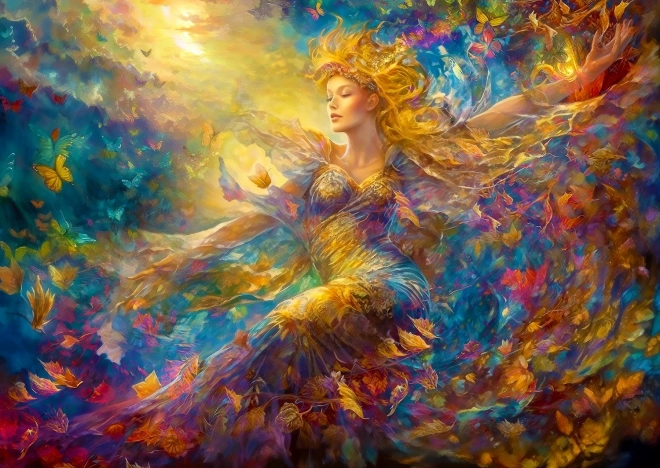 Puslespil Vidunderlig storm 1000 brikker ENJOY