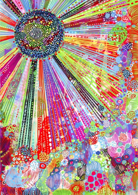 Puslespil Sommerens sol 1000 brikker