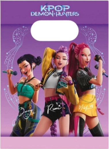Gavepapirsposer K‑Pop Demon Hunters (4 stk.)
