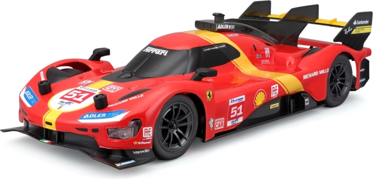 Ferrari 499P Le Mans champion RC-bil med lys 1:16