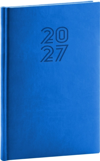 Notique ugekalender Aprint 2027 grå 15 × 21 cm