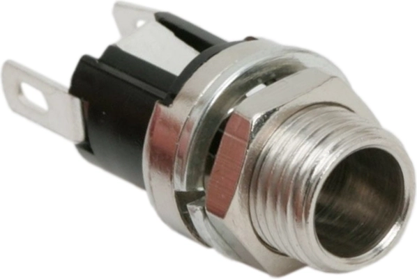 Indbygget DC-stik 5,5 × 2,5 mm