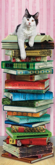 Vertikalt puslespil Akademisk kat 1000 brikker