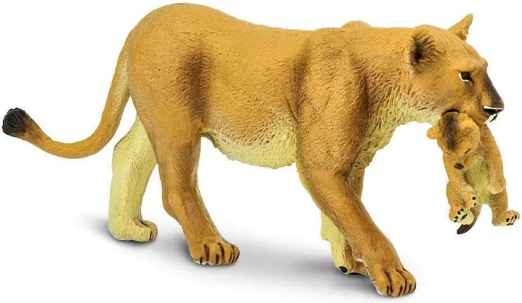 Løveinde med løveunge-figur Safari Ltd. - 1 stk.