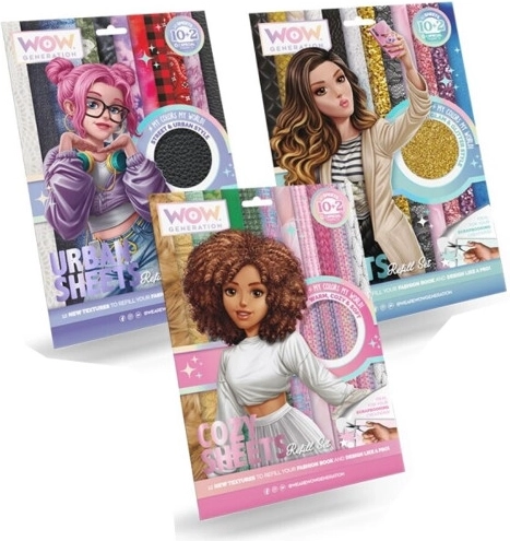 Tilbehørssæt til FASHION BOOK WOW