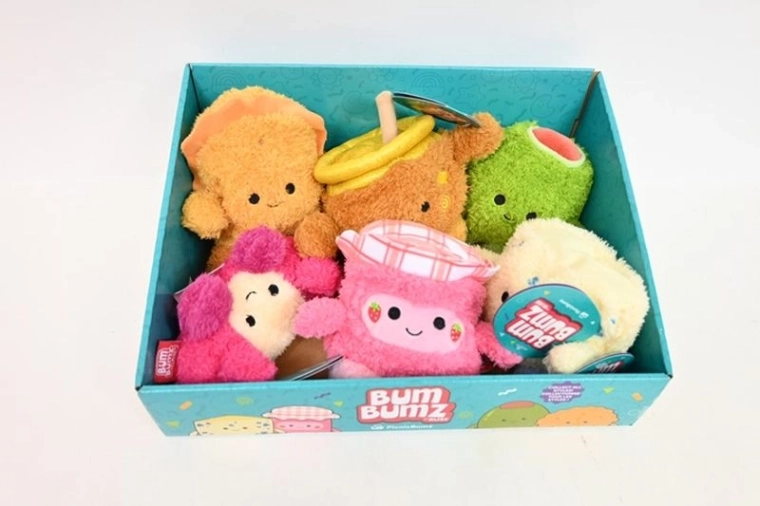 BumBumz mini plysbamse picnic 11 cm