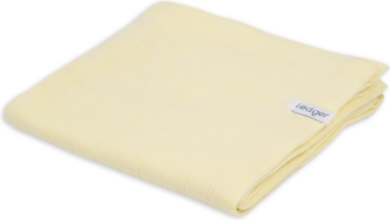 Lodger swaddler Solid Butter 70 × 70 cm - 1 stk.