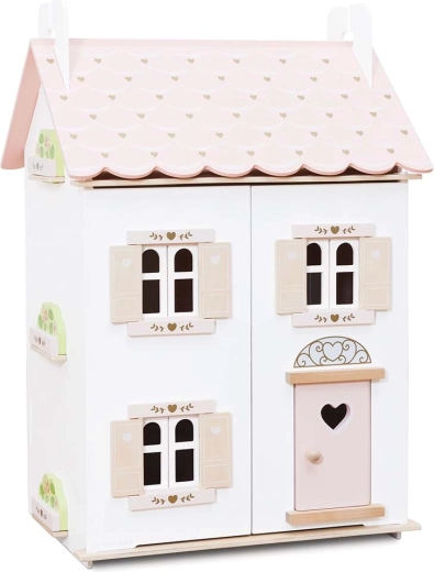 Le Toy Van trædukkehus Rose Heart