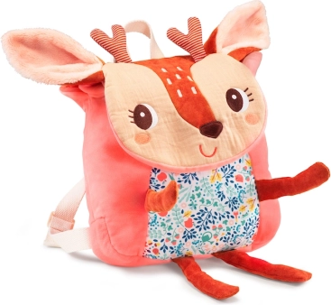 Blød børnerygsæk med rådyret STELLA – Lilliputiens
