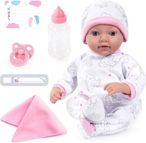 Bayer reborn-babydukke 38 cm med tilbehør