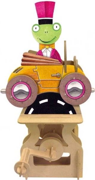 ARToy byggesæt bevægeligt modelbilsæt rundt om verden