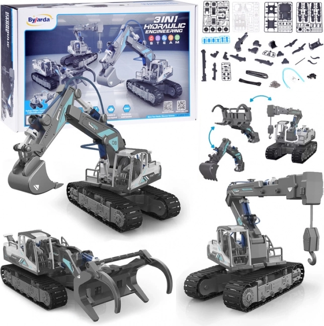 Byggesæt 3-i-1 bygge køretøjer Jokomisiada