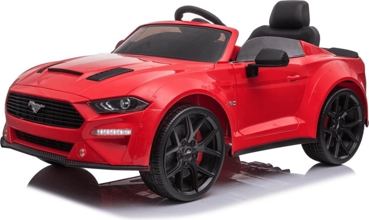 Elektrisk legebil til børn Ford Mustang, lakeret rød