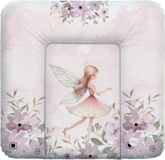 Ceba Baby blød puslepude til kommode Basic Meadow Fairy 75 × 72 cm