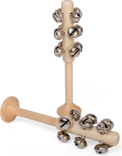 Bigjigs Toys naturlig klokkerangle