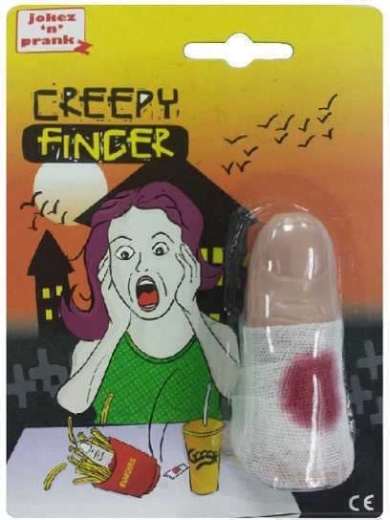 Uhyggelig finger SPARKYS – kreativt, uhyggeligt legetøj til børn