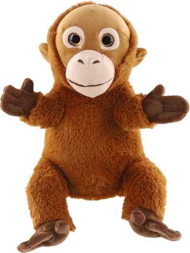 Hånddukke orangutang 23 cm