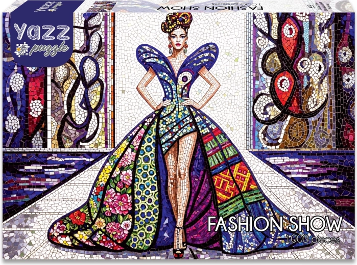 YAZZ puslespil modeshow 1000 brikker