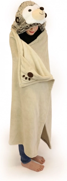 Varmt tæppe med hætte pindsvin Cozy Noxxiez