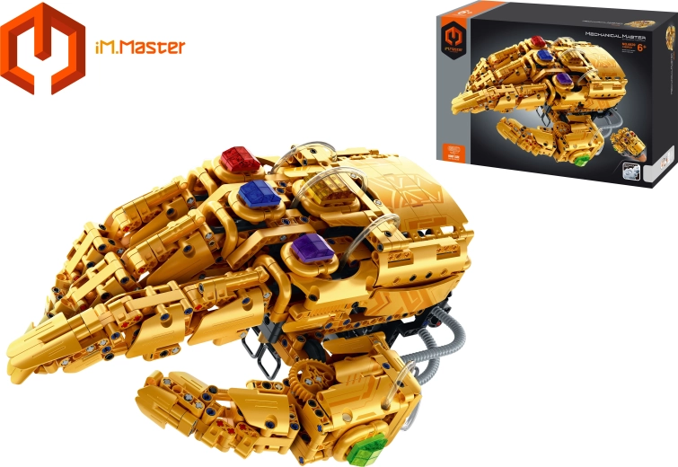 iM.Master byggesæt hydraulisk arm gul