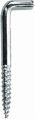 Skrueøje med krydskærv 5,8 × 65 mm, galvaniseret, 100 stk.