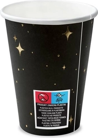 Engangskopper sorte 260 ml