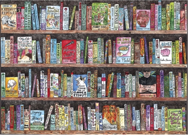 Puzzle GIBSONS Kunstneriske spøgefugle 1000 brikker