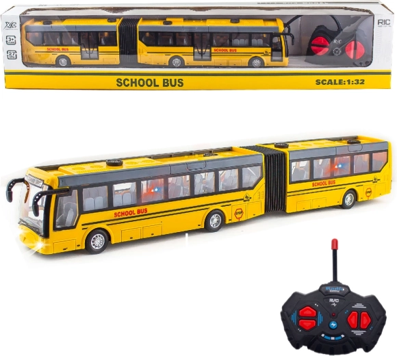 R/C leddelt skolebus 1:32