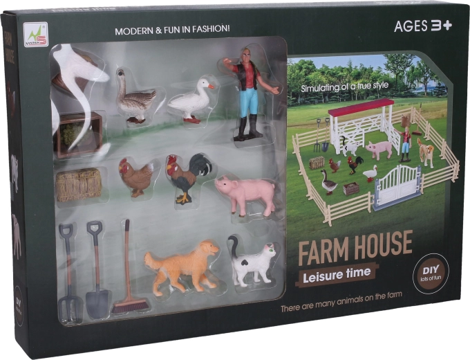 Farmsæt med figur 8 cm