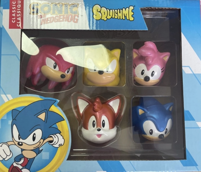 Mini SquishMe Sonic – samlersæt med 5 figurer