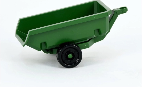 Bruder grøn traktortrailer