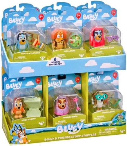 Figur Bluey: Legetid - mix
